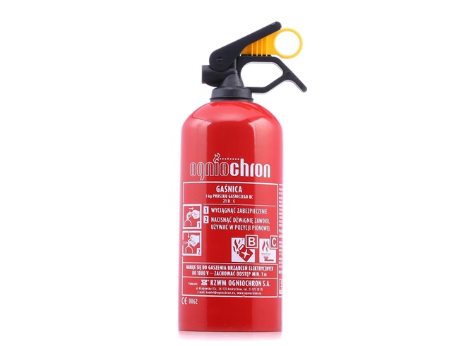 Extincteur de feu constructeur OGNIOCHRON GP1Z BC 1KG bon marché